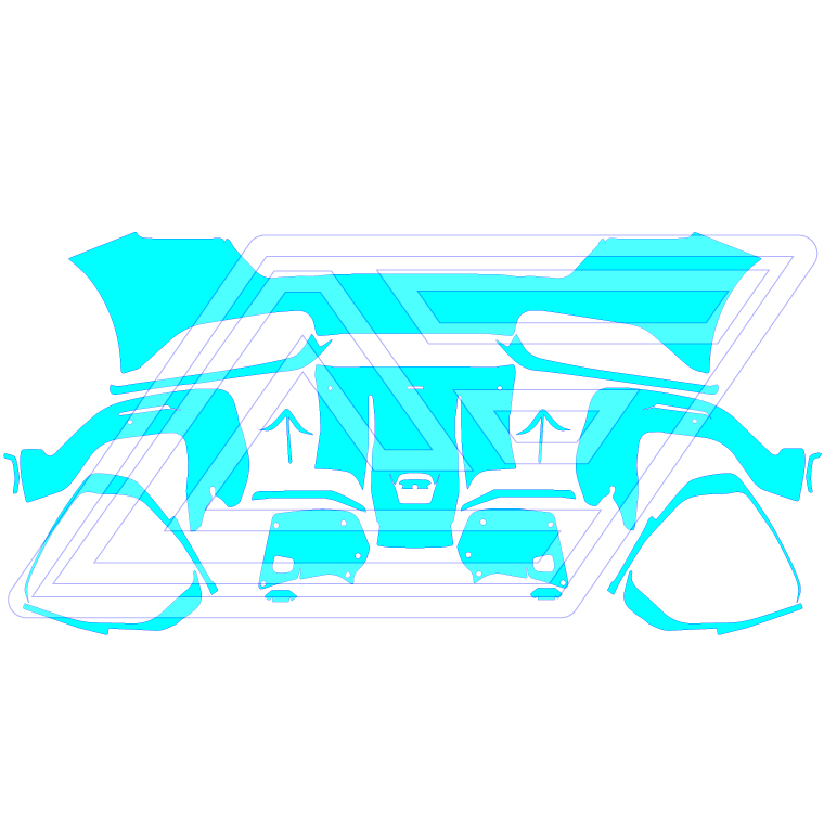 Rear Bumper (with Diffuser)