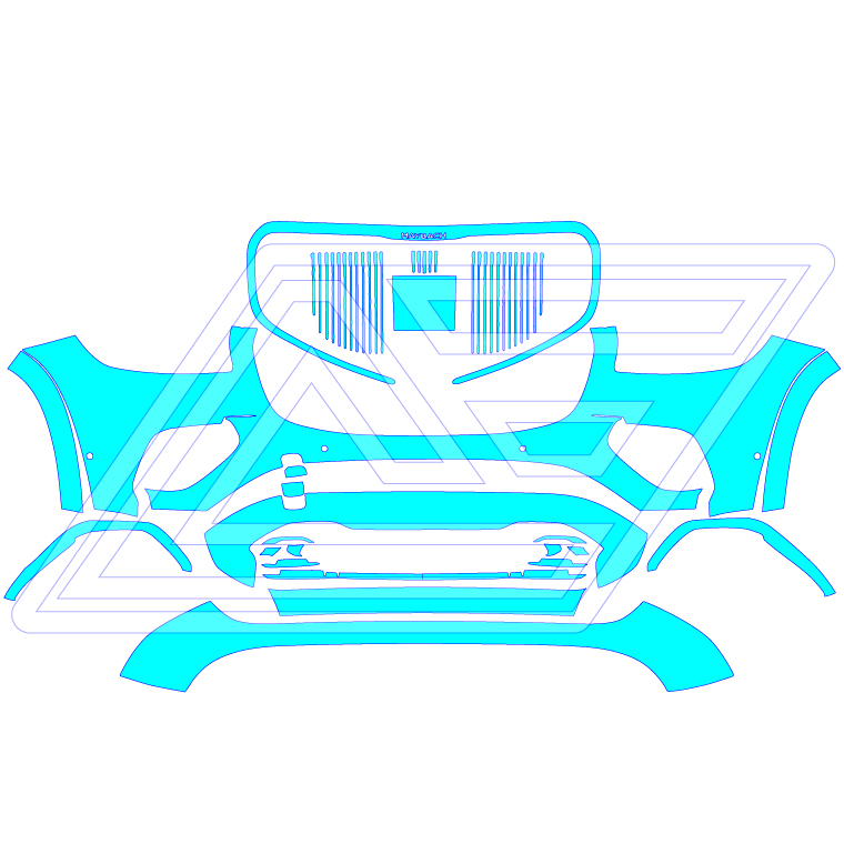 Front Bumper (with Grille)