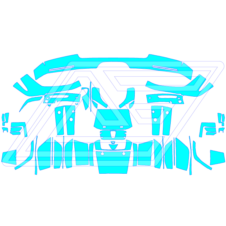 Rear Bumper (with Diffuser)